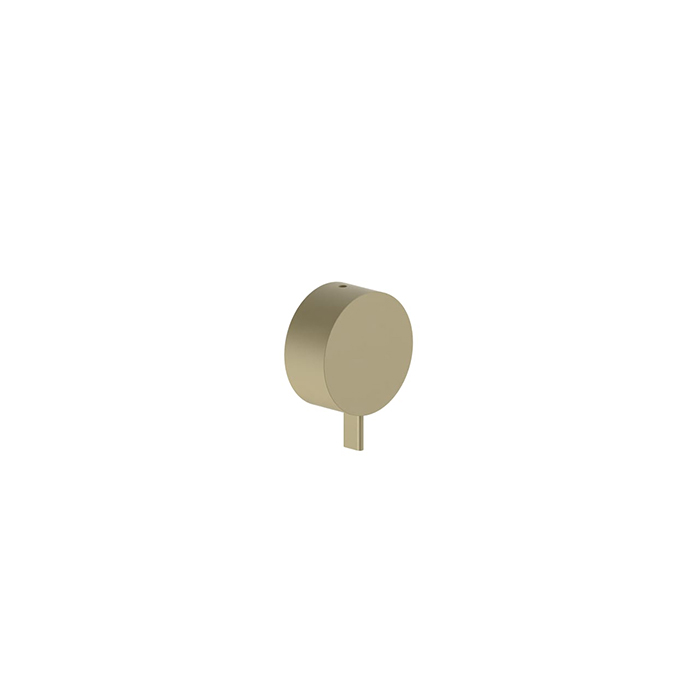Fantini AF/21 Смеситель для душа, встраиваемый, на 1 источник, цвет: Matt British Gold PVD