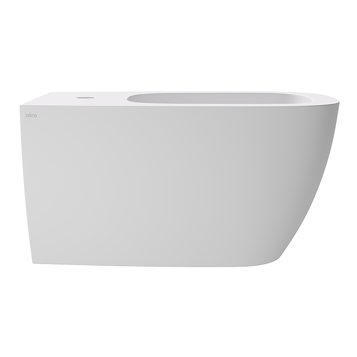 Alice Wunder Биде подвесное 53х31см., цвет: белый матовый
