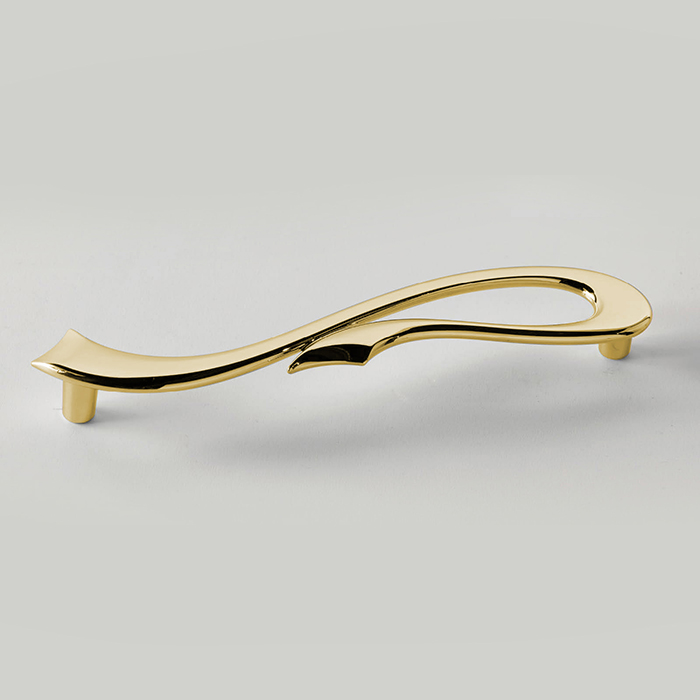 EBAN Riccio, ручка-скоба для мебели, Цвет: золото