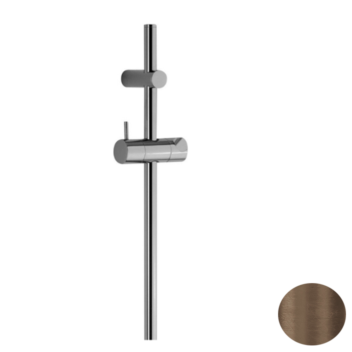 Cisal Shower Душевая штанга для ручного душа, 61см, цвет: темная матовая латунь