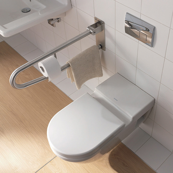 Duravit Starck 3 Унитаз 70х45х36см., подвесной, для инвалидов на колясках, цвет: белый