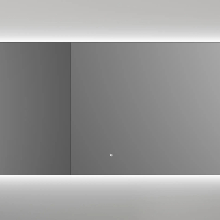 Salini Зеркало для ванны OMBRA 120х70х2.5см., с LED подсветкой, влагостойкое AGC Сrystalvision, сенс. выкл., крепления, обогрев, антизапот.