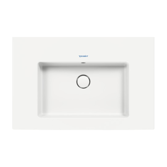 Duravit White Tulip Раковина накладная 75х49см, с переливом, с 1 отв., цвет: белый