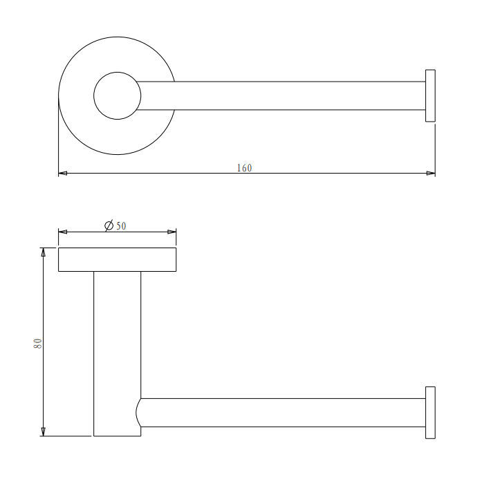 NEMO Держатель т/б, подвесной, цвет: брашированное золото