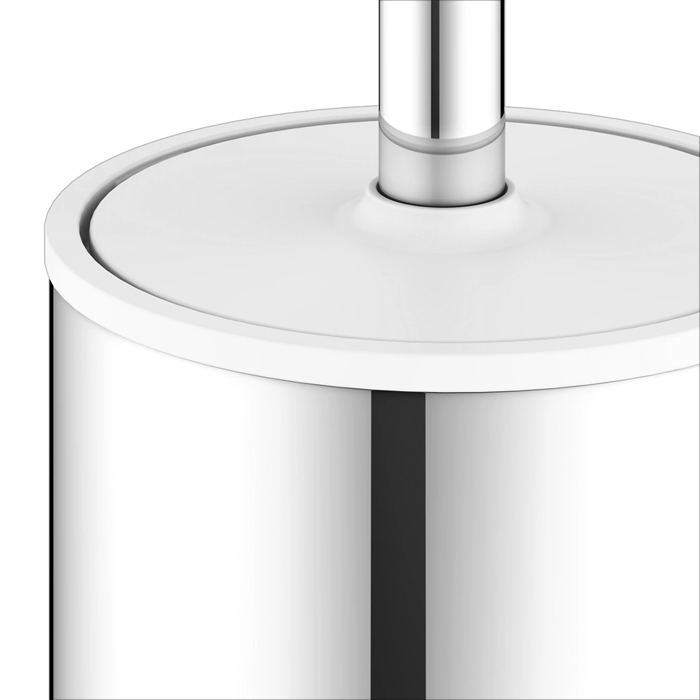 Keuco Collection Moll Туалетный ёршик, подвесной c крышкой, цвет: хром/белый