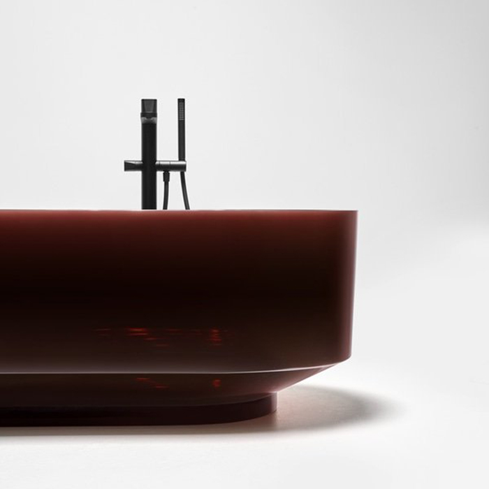 Antonio Lupi Borghi Ванна 1800х750х530 мм., отдельностоящая, с нажимным донным клапаном и сифоном, цвет: Mostato матовый