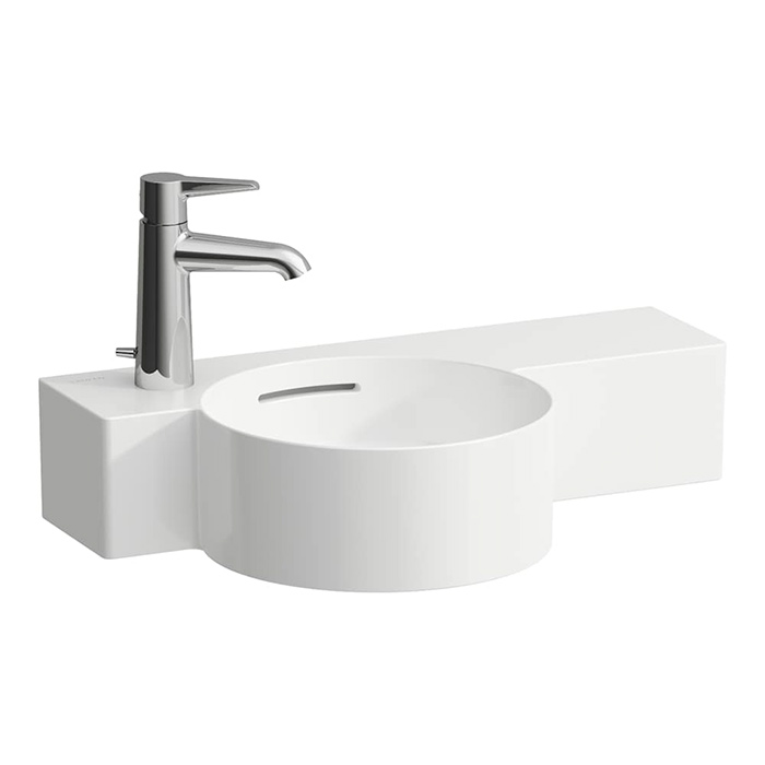 Laufen VAL Раковина с полкой 55x31.5x11.5см., с 1 отв., Dx, цвет: белый