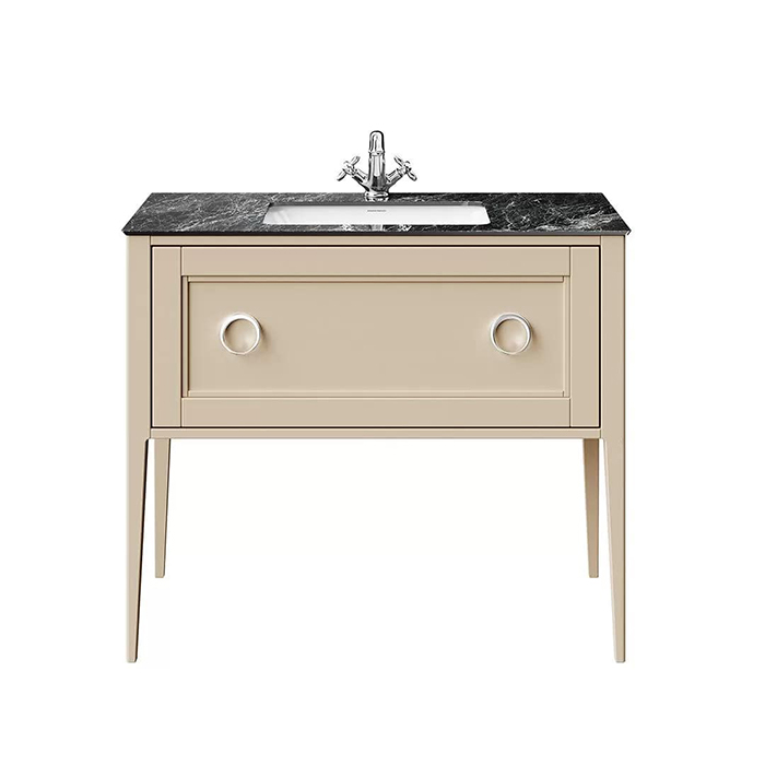 Kerama Marazzi Plaza Classic Тумба напольная 100см, 1 ящик, цвет: капучино матовый