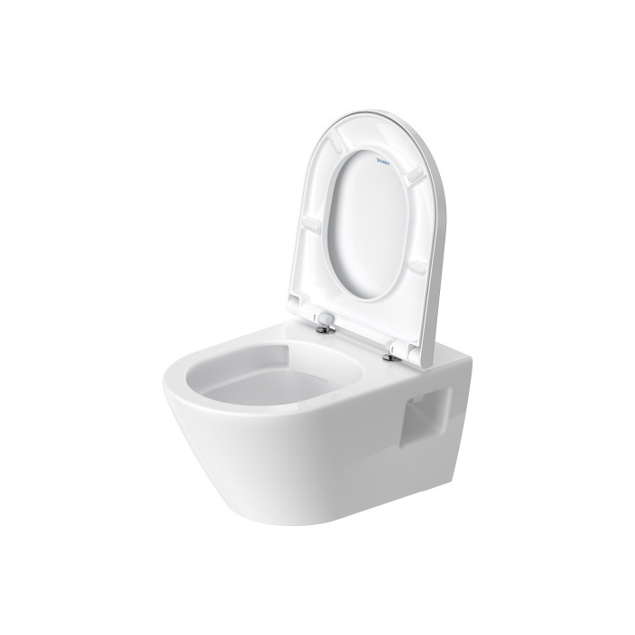 Duravit D-Neo Унитаз 37х54см., подвесной, безободковый, цвет: белый (Сиденье на выбор)