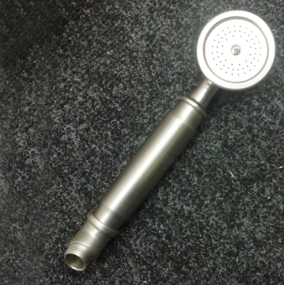 CISAL Shower Ручная лейка для душа, 1 тип струи, цвет: никель матовый