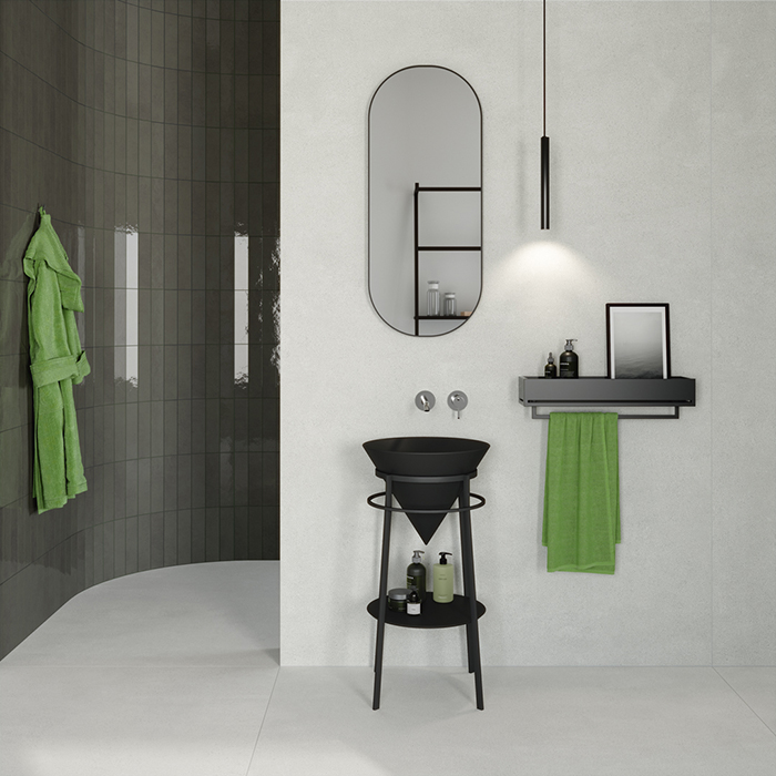 Kerama Marazzi CONO Металлическая структура напольная 44x77см, цвет: черный матовый