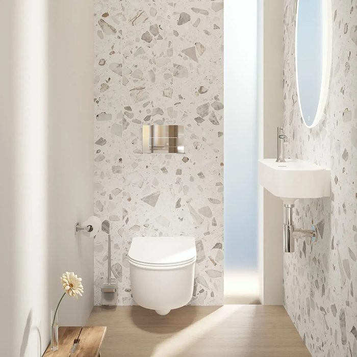 Kerama Marazzi Elegance Унитаз подвесной 53x35см, безободковый, цвет: белый матовый