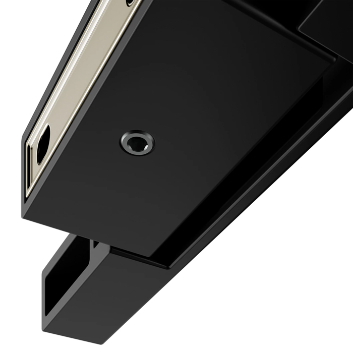 Keuco Edition 11 Держатель т/б, поворотный, подвесной, цвет: черный матовый