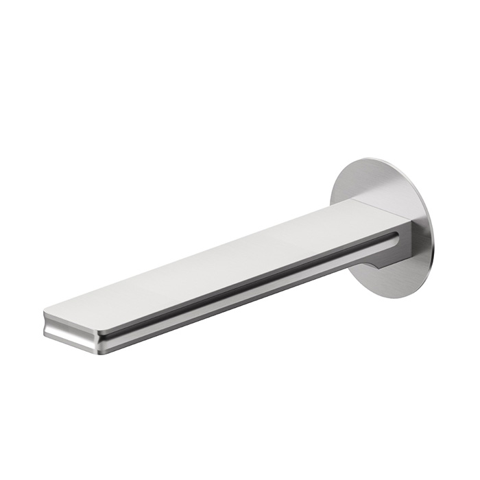 Newform Ionika Излив: 21см., цвет: PVD brushed stainless Stell