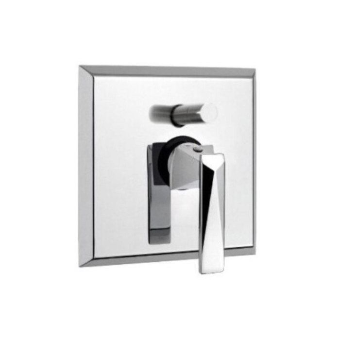 Nicolazzi Vincent Смеситель для ванны, встраиваемый, с переключателем, цвет: хром