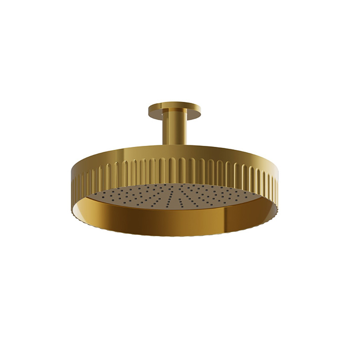 Newform Head Showers Верхний душ 30см, потолочный, цвет: PVD glossy gold