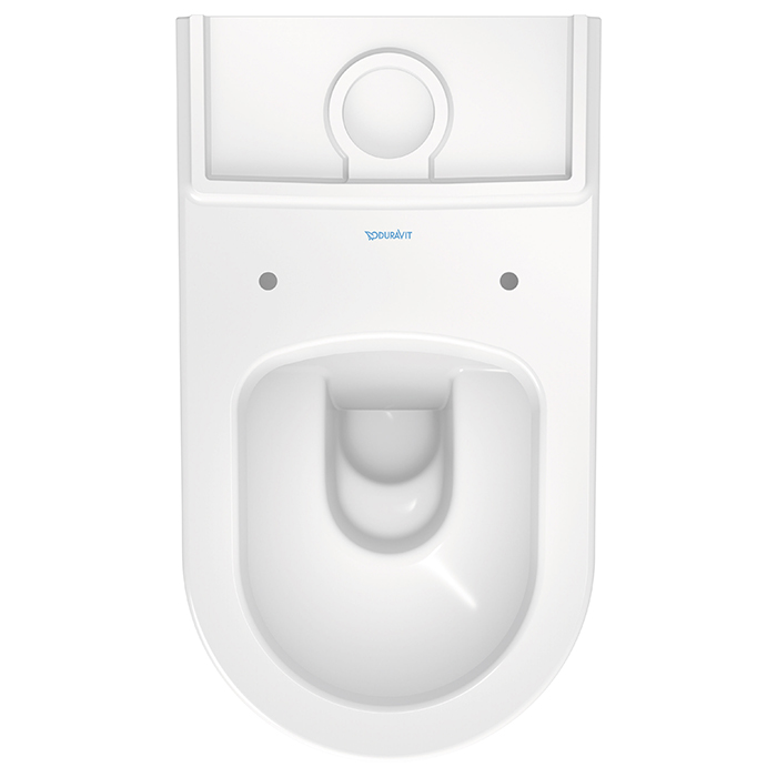 Duravit Me by Starck Унитаз моноблок 37х65 см, слив универсальный, с креплениями, с сиденьем цвет: белый 