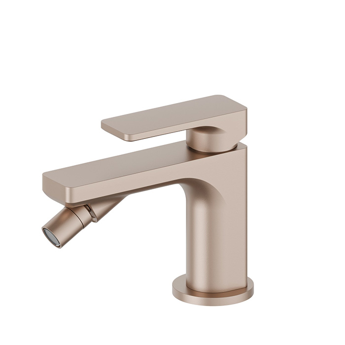 Newform B-Easy Смеситель для биде, 1 отв., с донным клапаном, цвет: copper satin