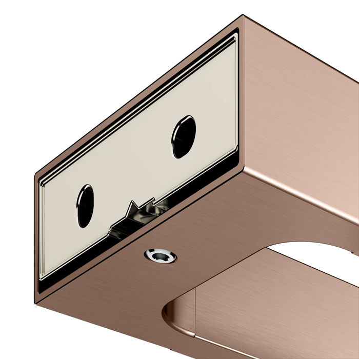 Keuco Edition 11 Полотенцедержатель, подвесной, двойной, цвет: brushed red gold