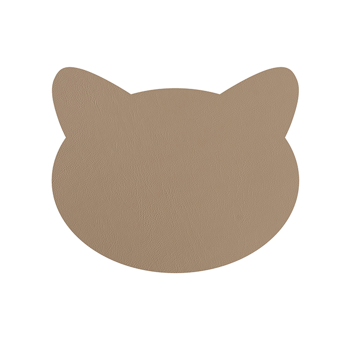 ADJ Плейсмат детский Cat, 42x35 см., цвет: капучино/шоколад