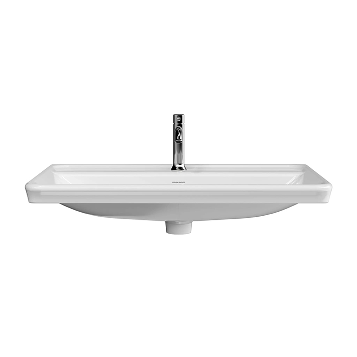 Kerama Marazzi Elegance Раковина подвесная 80см, с 1 отв., цвет: белый глянцевый