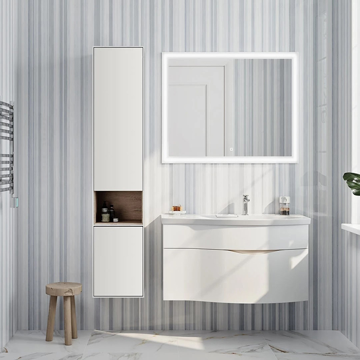 Kerama Marazzi Пенал PLAZA Modern подвесной 170, цвет: белый