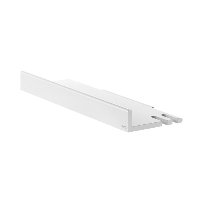 Keuco Reva Полочка для душа, встроенный крючок, подвесной, цвет: Shower shelf белый