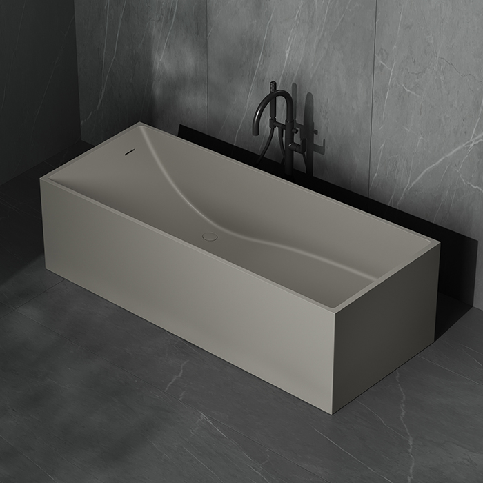 Dea Design Modern Ванна 170х72х55см., отдельностоящая, Solid Surface, цвет: White №18
