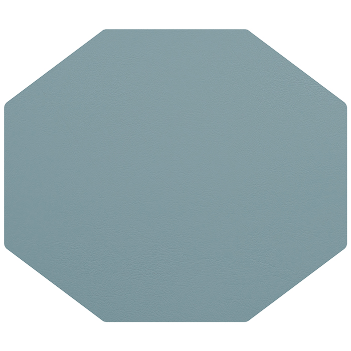 ADJ Шестиугольный плейсмат, 44,5x38 см., цвет: небесный/эвкалипт