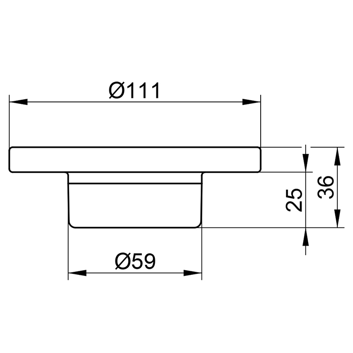Keuco Plan Мыльница, подвесная, цвет: хром