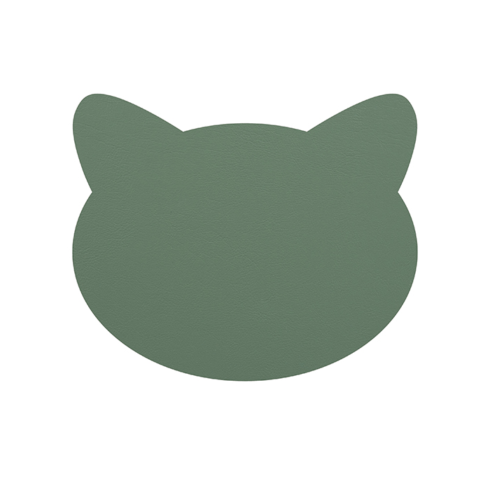 ADJ Плейсмат детский Cat, 42x35 см., цвет: небесный/эвкалипт