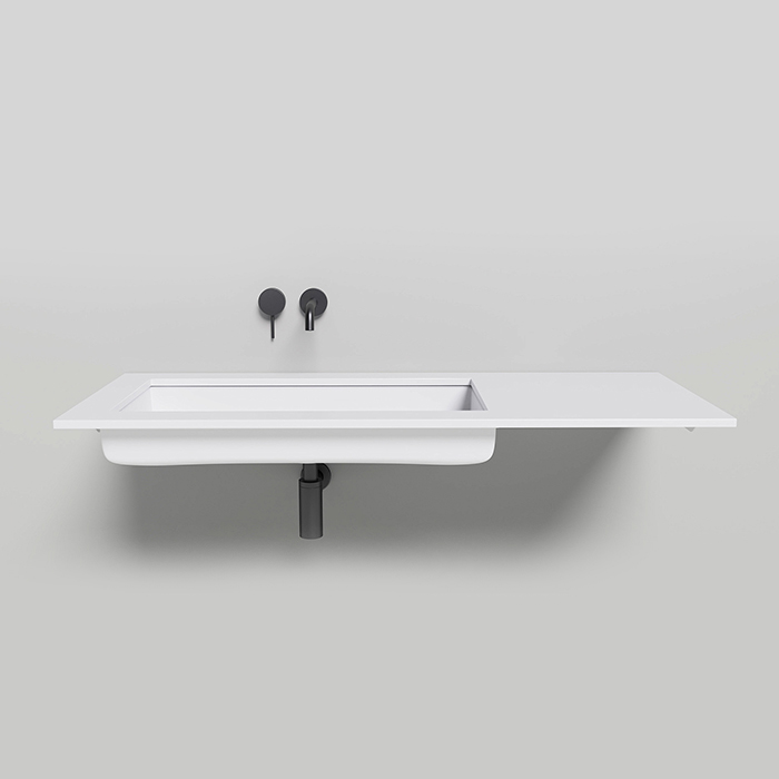 Salini MAREA 10 Раковина 75х40см, материал: S-Sense, цвет: белый