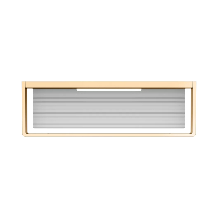 Keuco Edition 11 Полочка для душа, подвесная, цвет: brushed brass/aluminium
