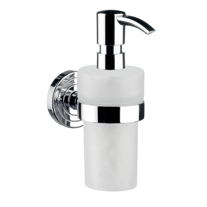 EMCO Polo Дозатор для жидкого мыла подвсеной, стекло прозрачное, подвесной, цвет: хром