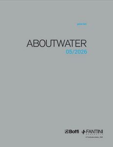 Fantini прайс-лист ABOUTWATER 05.2026