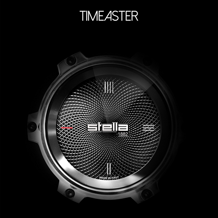 Stella Timeaster Напольный смеситель для ванны 3267/CL306 с ручным душем, круглая ручка d=65мм, цвет: хром