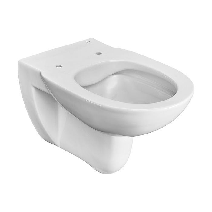 Roca Debba Round Унитаз подвесной 35x54см, безободковый, цвет: белый