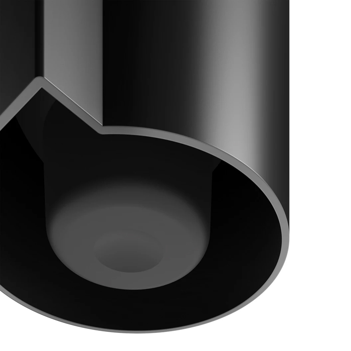 Keuco Plan Туалетный ёршик, подвесной, цвет: черный матовый