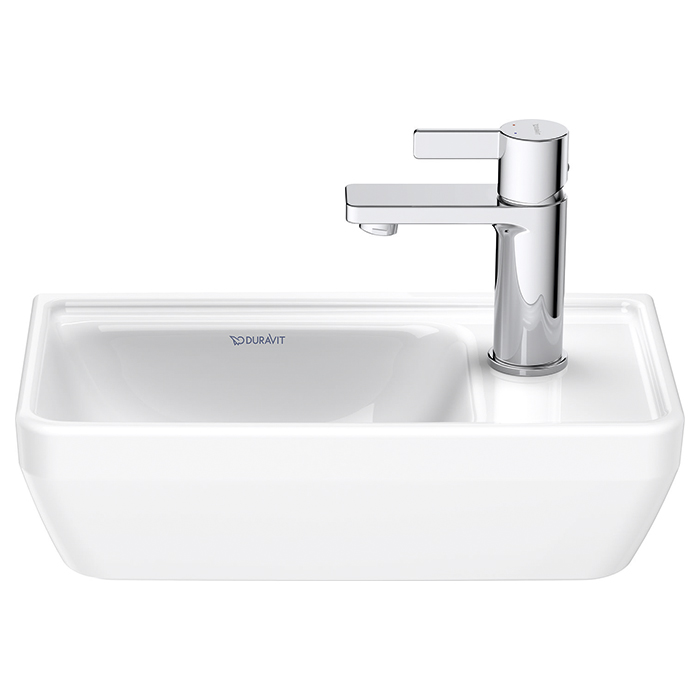 Duravit D-Neo Раковина 40х22см, без перелива, с 1 отв., WonderGliss, цвет: белый