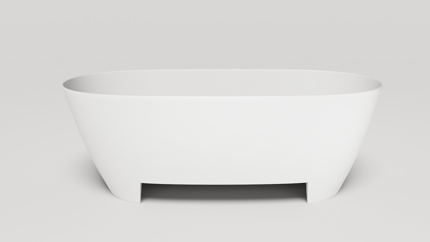 Salini Sofia Light Ванна отдельностоящая 165х75х60см, без отверстия под перелив, материал: S-Sense, цвет: белый глянцевый