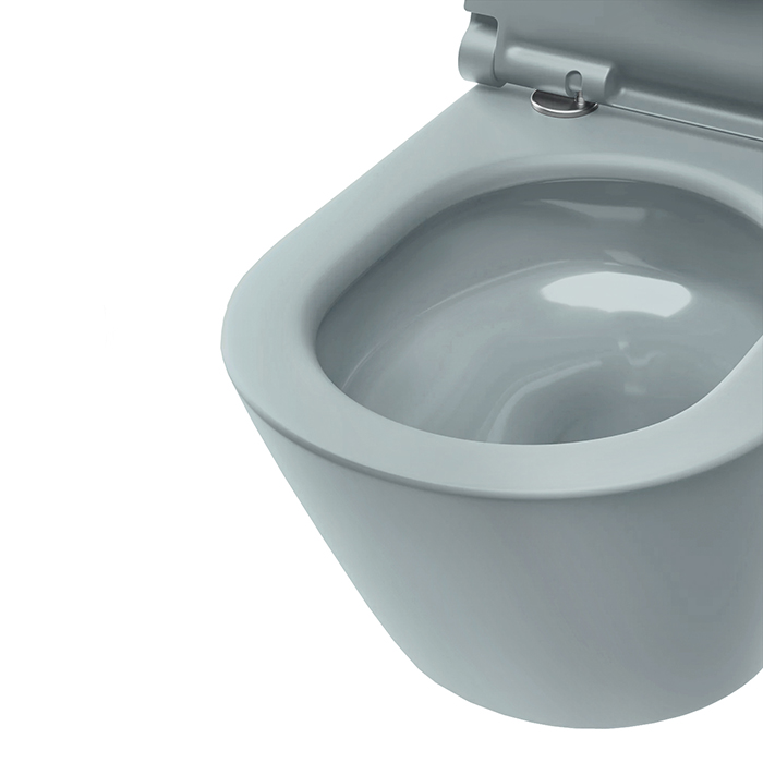 Catalano Sfera Унитаз подвесной 50x35см, безободковый, смыв Tornado, покрытие Twinglaze+, цвет: Aqua Satinato