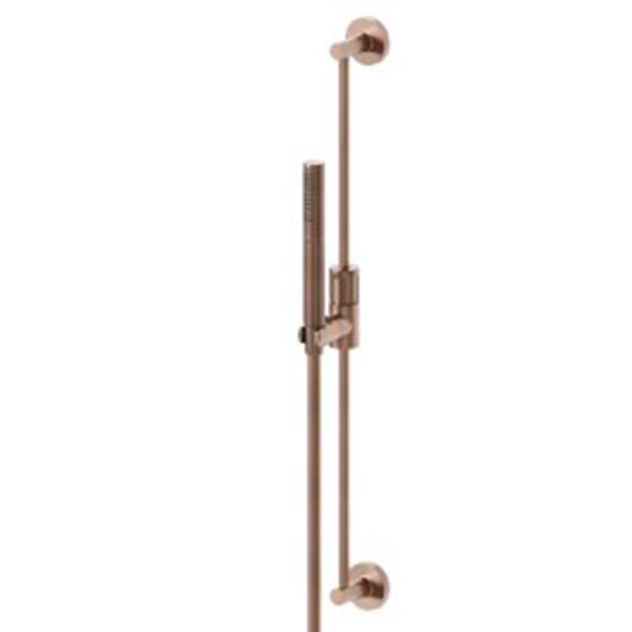 Newform Ionika bagno Душевой гарнитур, ручной душ на штанге, шланг 150см, цвет: PVD brushed copper bronze