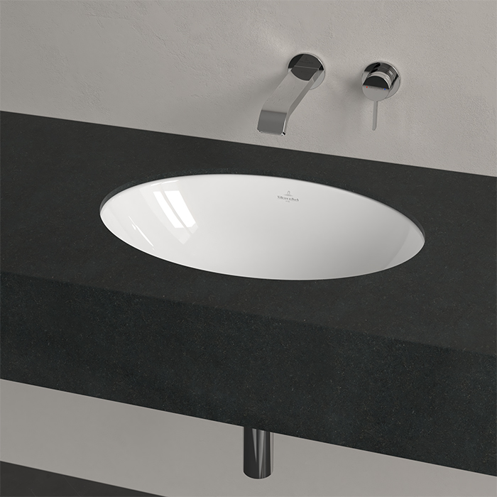 Villeroy&Boch Loop&Friends Раковина 48.5х32.5х21.5см., встраиваемая снизу, без отв., с переливом, цвет: альпийский белый