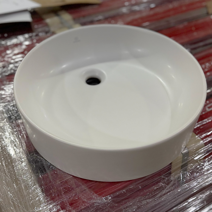 Ideal Standard Conca Раковина накладная d45хh12см, круглая, без отв., с крепежом, цвет: белый матовый