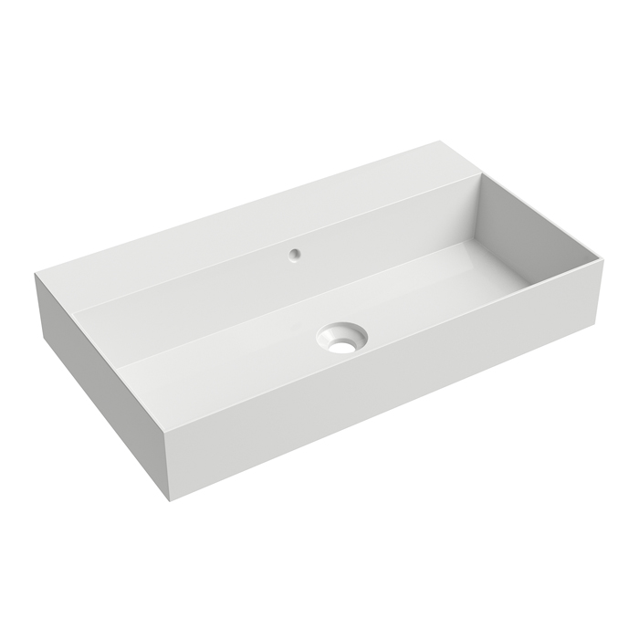 Alice Spy Раковина 81x46см., накладная, без отв., цвет: белый глянцевый