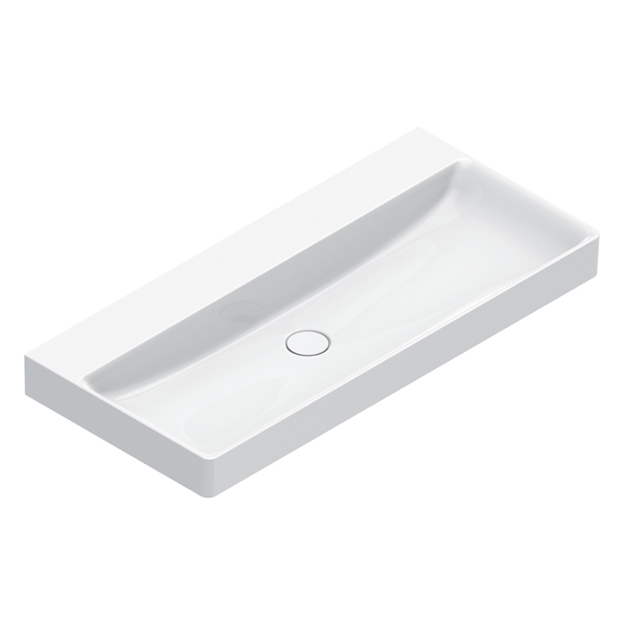 Catalano Green Раковина 100х47см, без отв., цвет: белый глянцевый