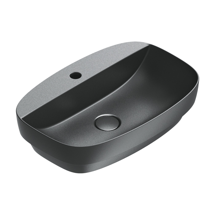 Catalano Alvea Раковина 60x40см встраиваемая, с 1 отв., цвет: черный матовый