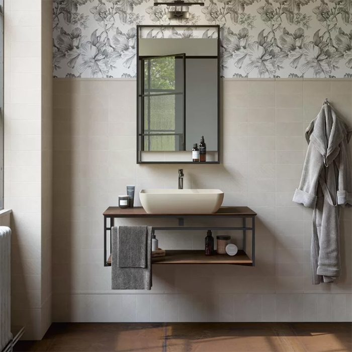 Kerama Marazzi Plaza Раковина накладная 55.5х36.3см., без отв., цвет: песочная матовая