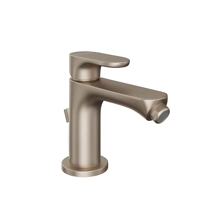 Kerama Marazzi Ole Смеситель для биде, 1 отв., с донным клапаном, цвет: золотой атласный