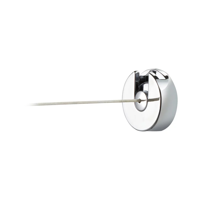 Keuco Веревка для белья, допустимая нагрузка 2 кг, длина до 2.8 м, скрытый крепеж в к-те цвет: хром